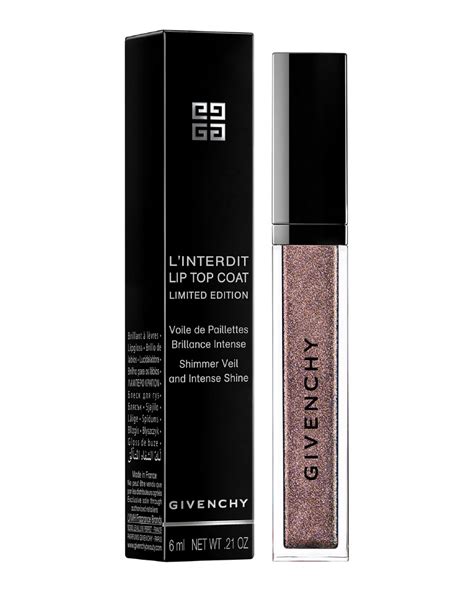 givenchy christmas lipstick 2017|Givenchy lip gloss interdit.